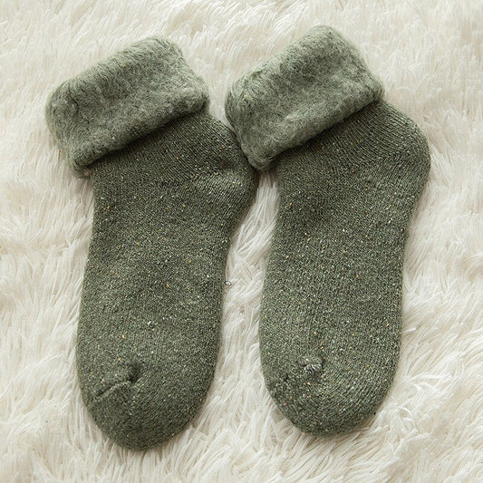 Thick Solid Rabbit Socks