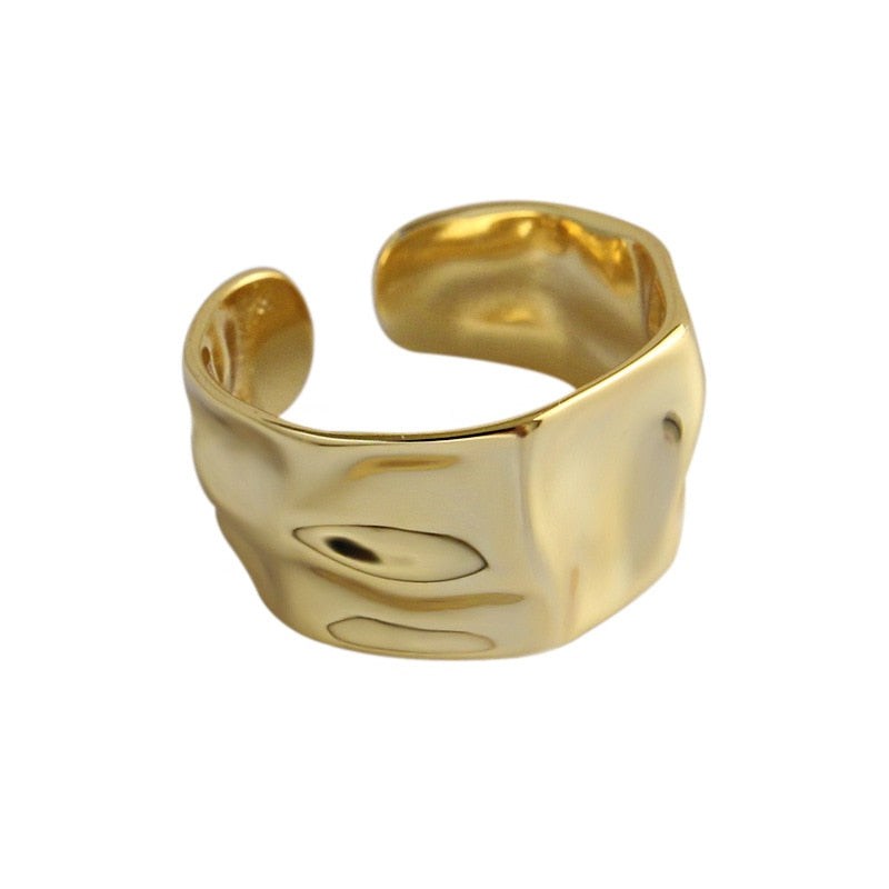 Irregular Concave Ring