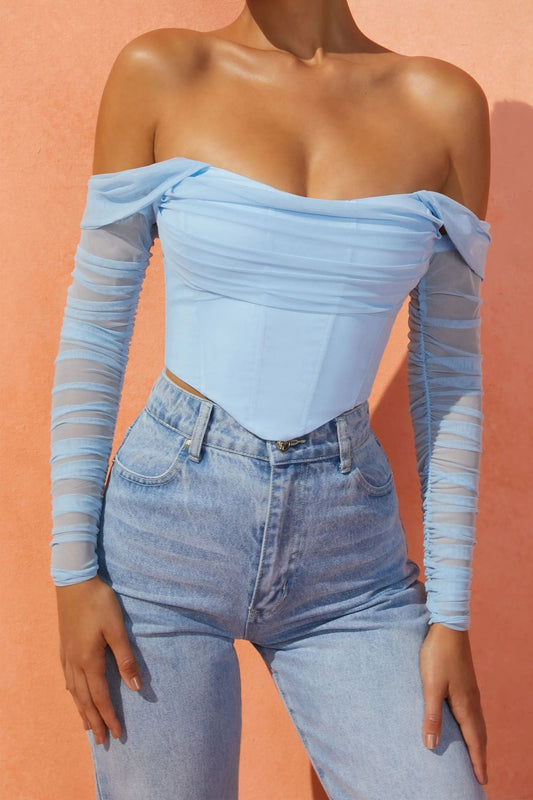 Boycon Corset  Crop Top