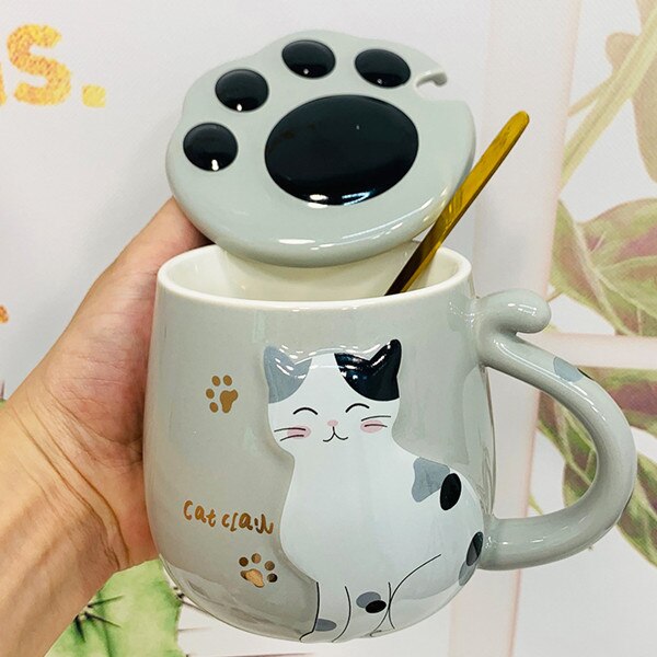 Cat Relief Ceramic Mug