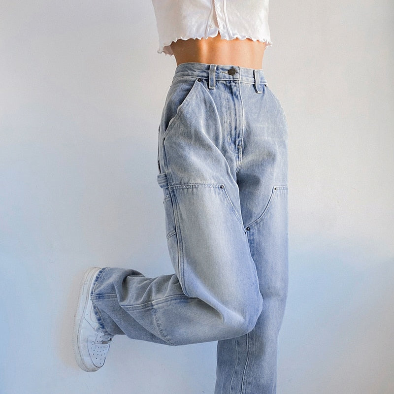 Low Rise Ripped Boyfriend Jeans