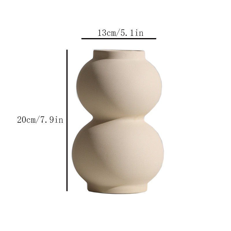 Nordic Ceramic Vase Flower Pot