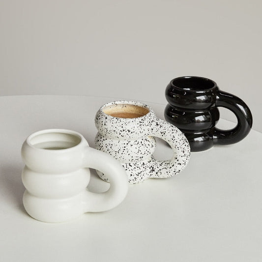 Creative Nordic Colored Ceramic Mug