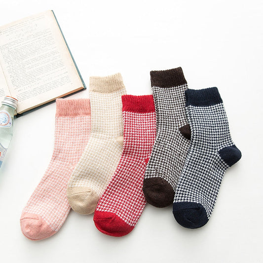 Winter Warm Wool Socks (5 pairs)