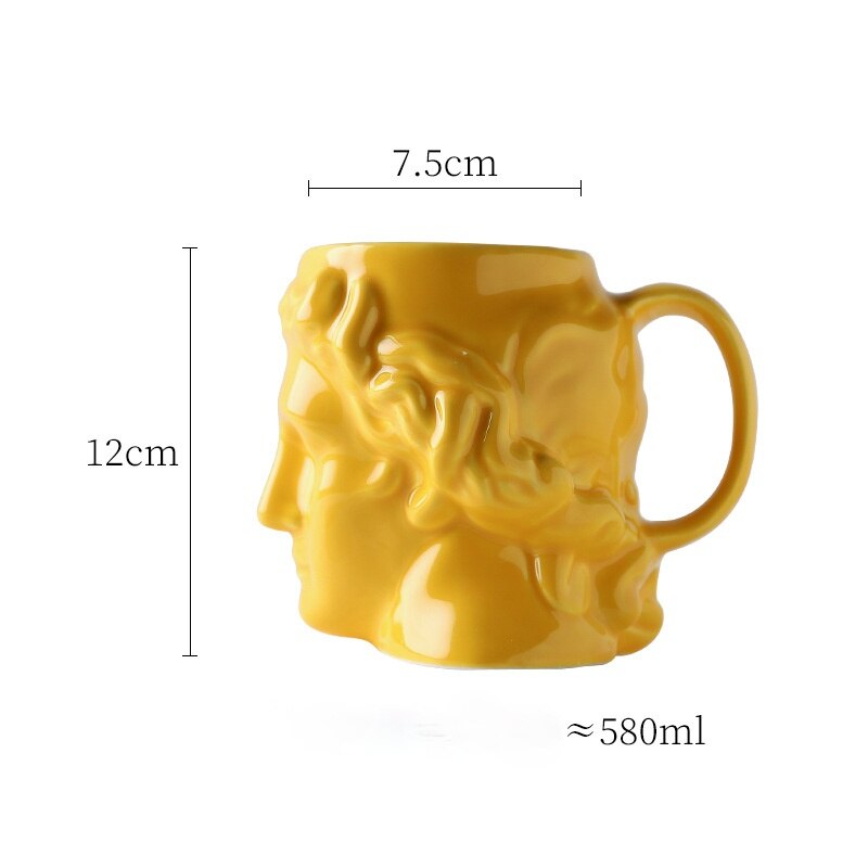 Creative Statue Ceramic Mug