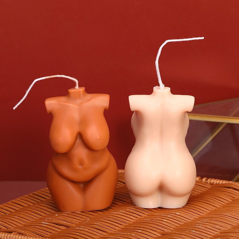 Ins art candles woman naked body candle home decor accessories fragrant candles women&#39;s figure scented candles for body decor