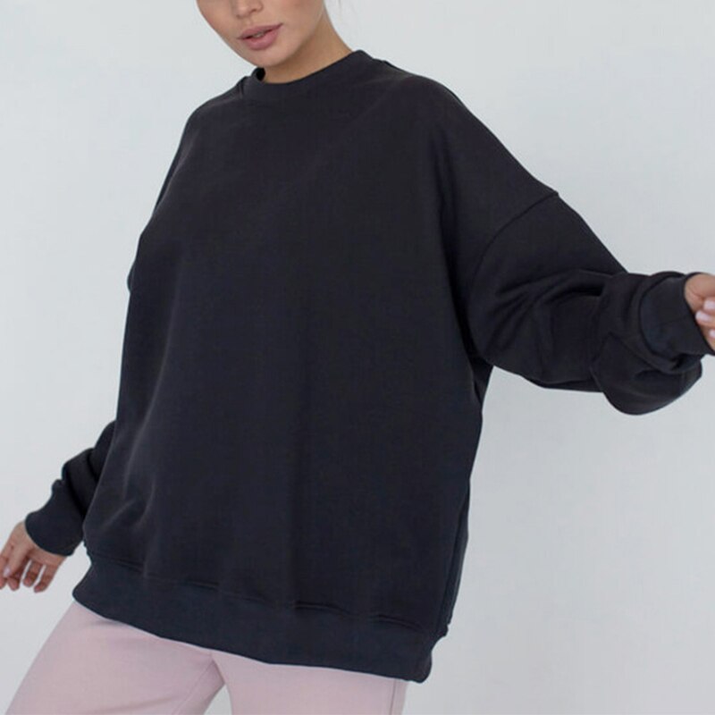 Casual Sweatshirt O Neck  Long Sleeve Pullover