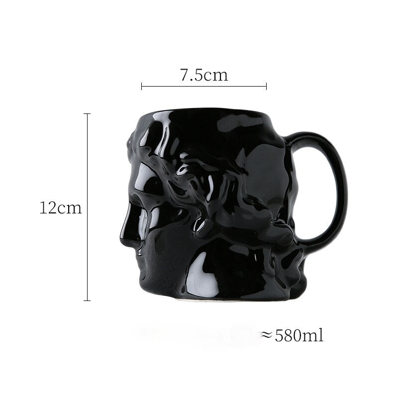 Creative Statue Ceramic Mug