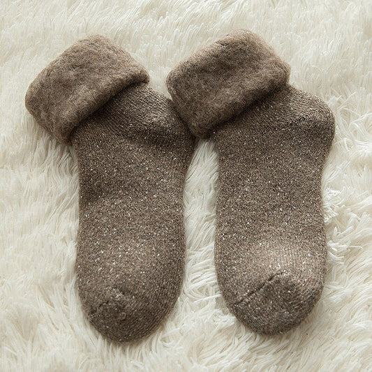 Thick Solid Rabbit Socks