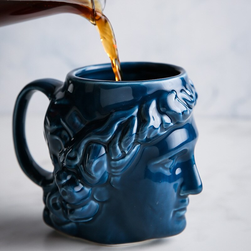 Creative Statue Ceramic Mug