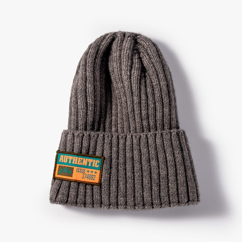 Unisex Soft Cashmere Beanie-Dark Grey