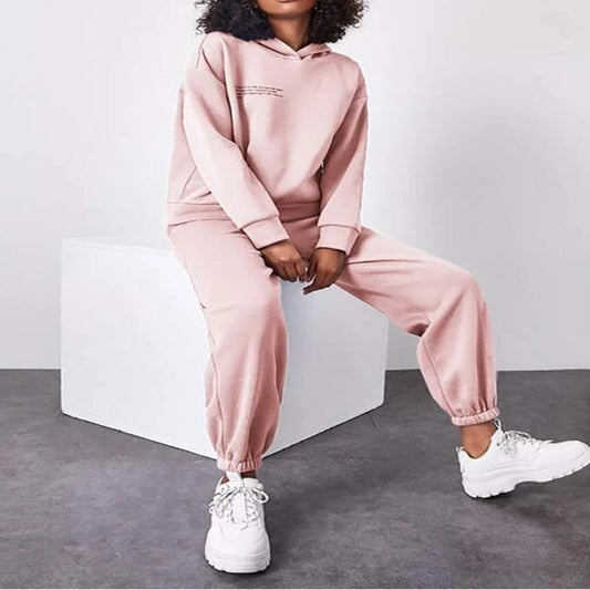 Fleece Casual 2-Piece Tracksuit Sets