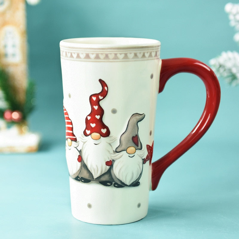 Christmas Santa Claus Ceramic Mug