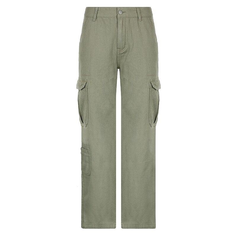 Low Waisted Cargo Retro Boyfriend Pants