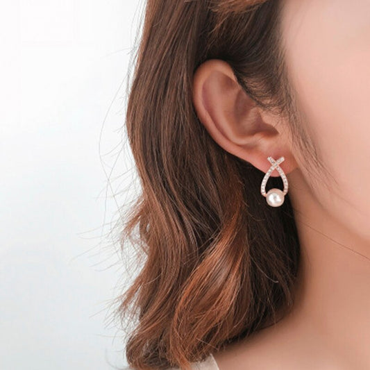 Crystal Stud Earrings