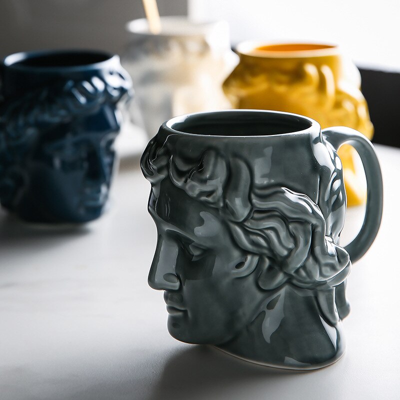 Creative Statue Ceramic Mug