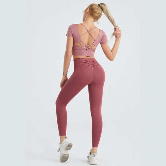 High Waist Seamless Workout Legging