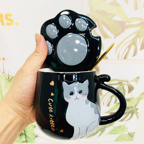 Cat Relief Ceramic Mug