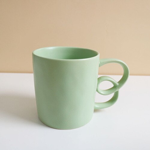 Cute Ceramic Tumbler Mug