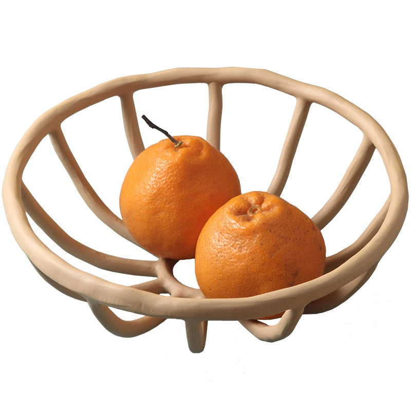 Hollow Resin Fruit Tray