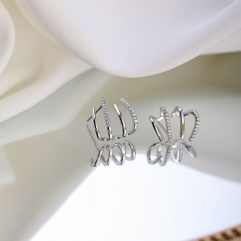 Claw Hook Clip Earrings