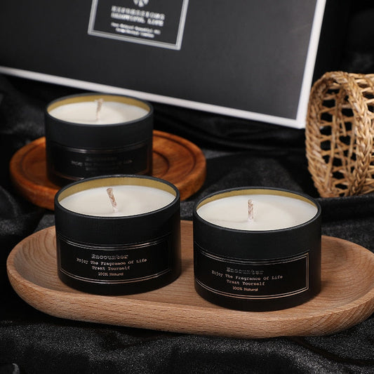 3 Piece Soy Wax Scented Candle Set