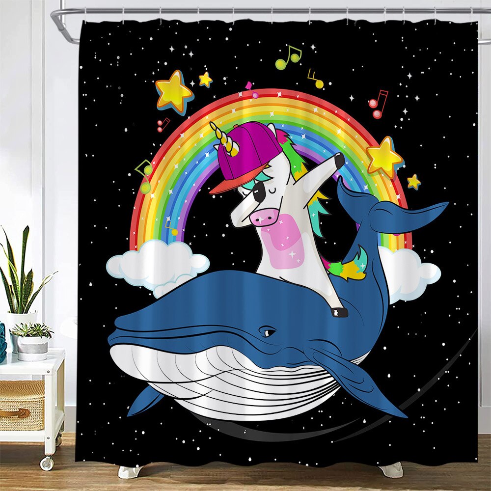 Rainbow Shower Curtain