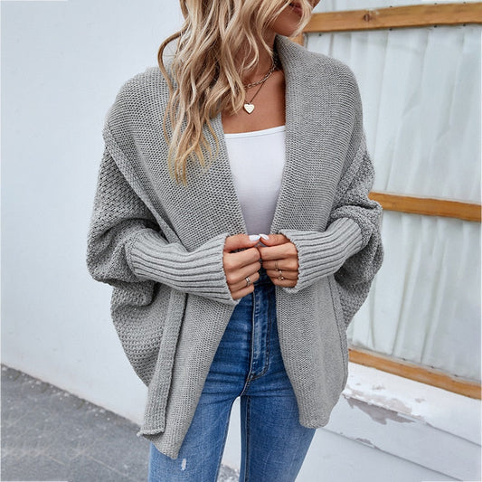 Loose Fit Knitted Cardigan