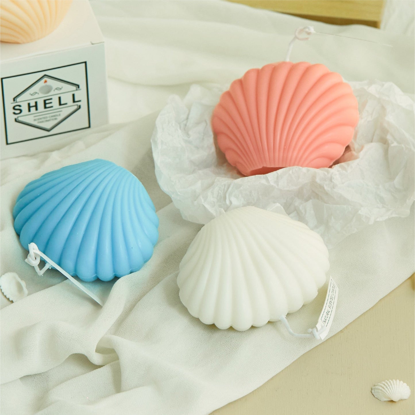 Seashell Scented Candle