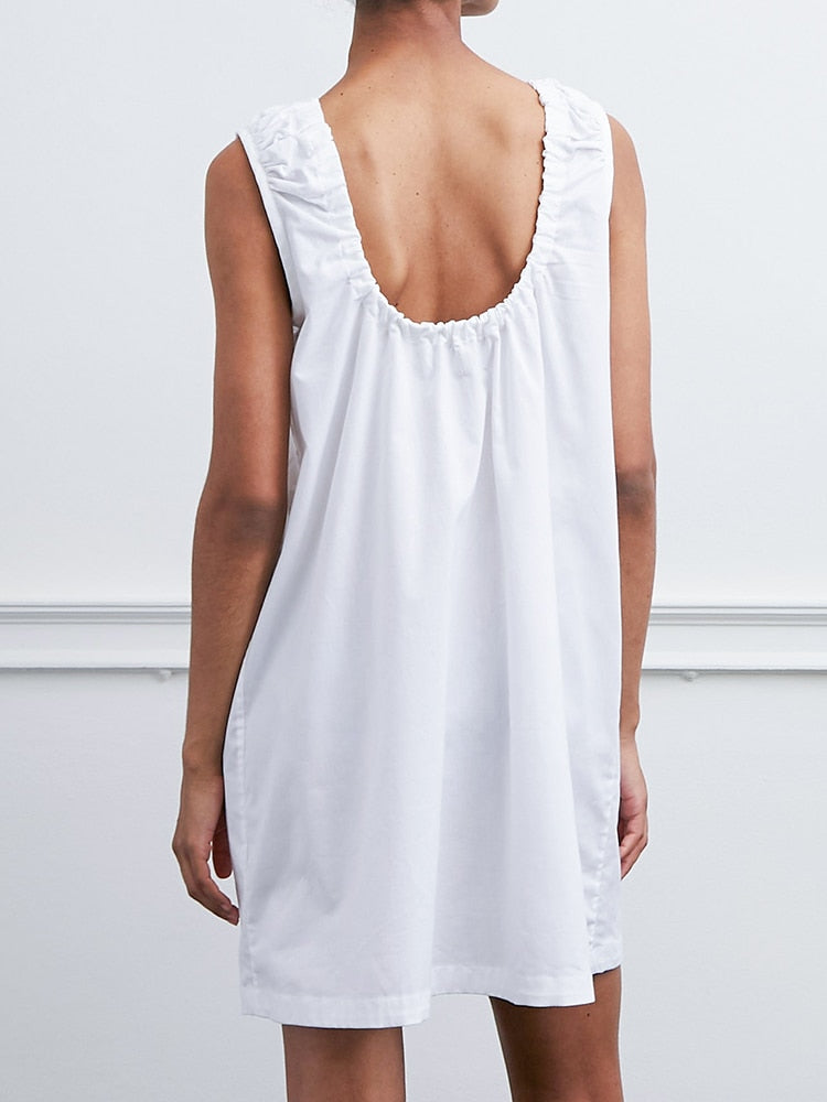 Loose Cotton Night Dress