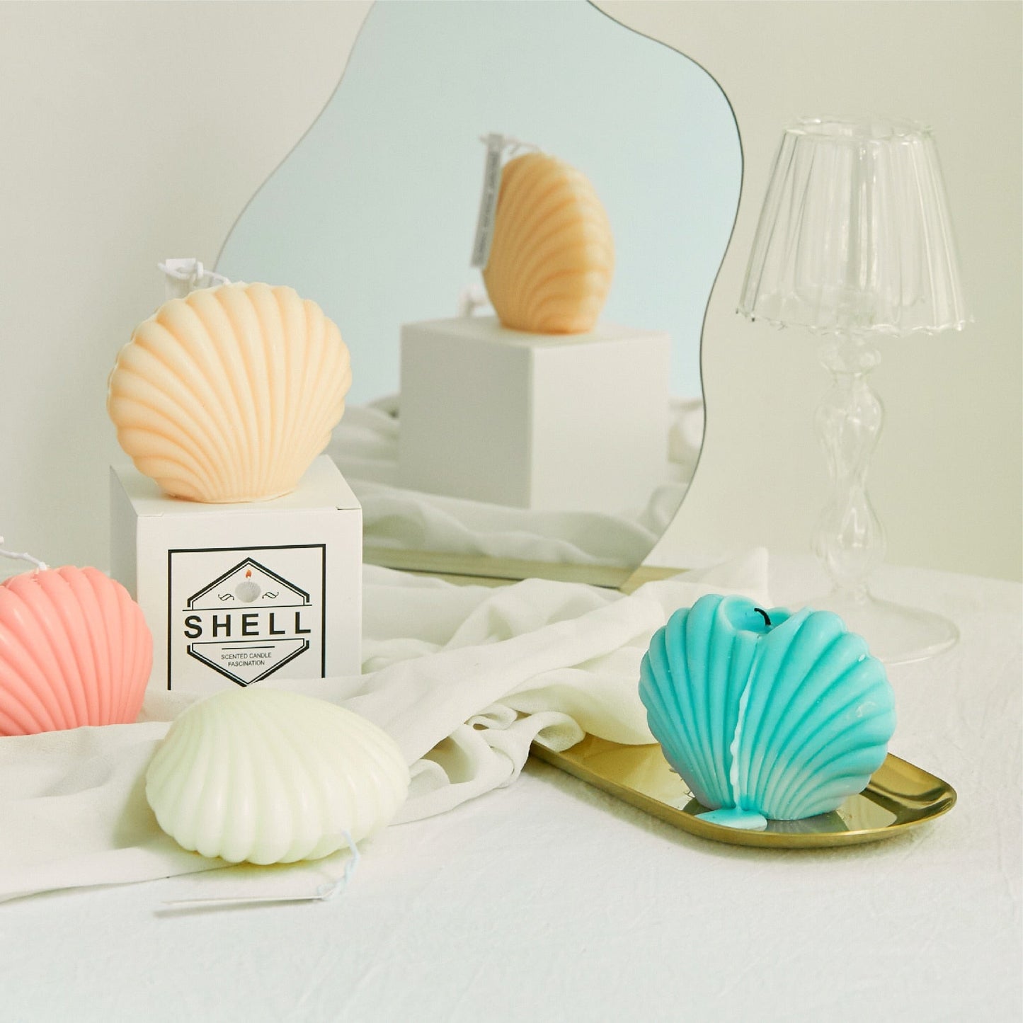 Seashell Scented Candle