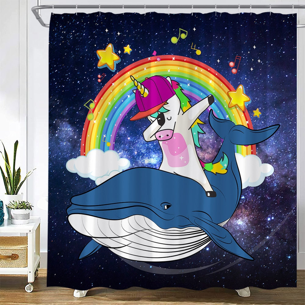 Rainbow Shower Curtain