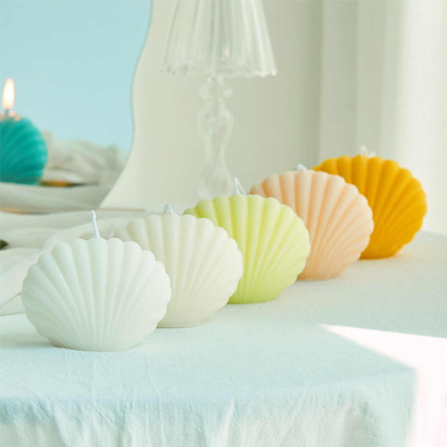 Seashell Scented Candle