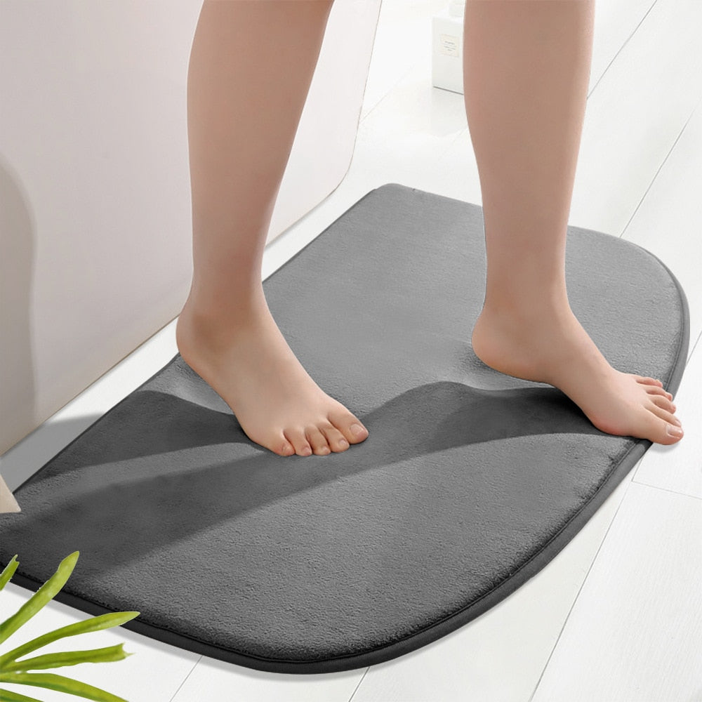 Super Absorbent Memory Foam Bath Mat