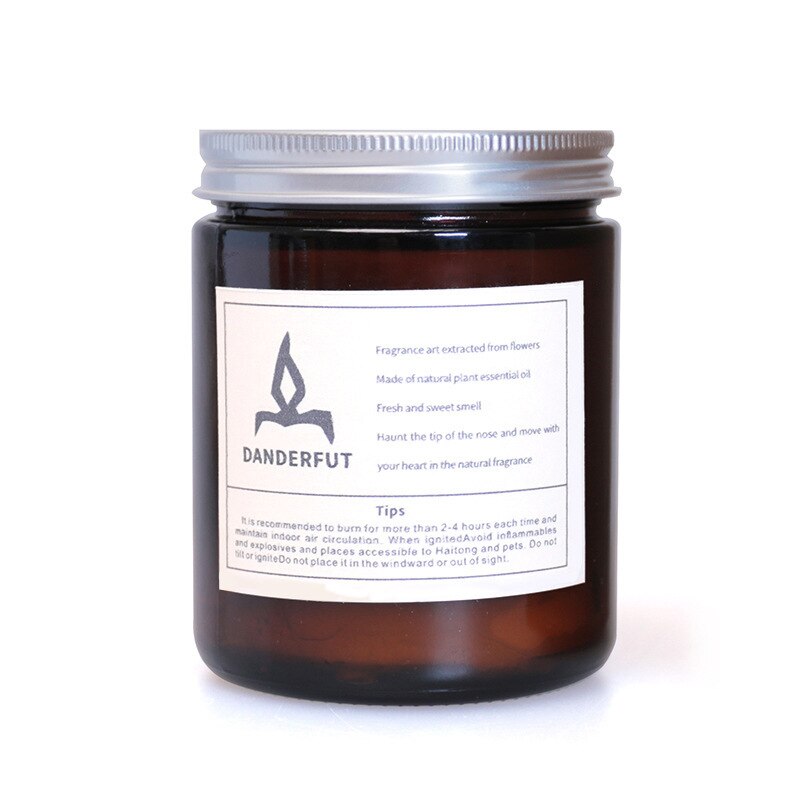 Plant Essential Oil Aromatherapy Candle