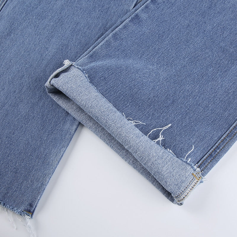 Patched Vintage Denim Pant